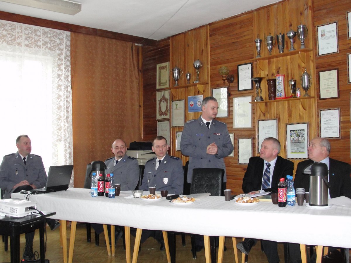 Pasłęccy policjanci podsumowali rok swojej pracy