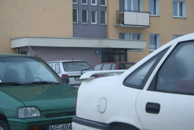 Malborska:  To jeszcze chodnik, czy już ulica?