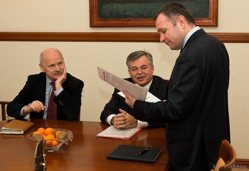 Prezydent Elbląga i parlamentarzyści rozmawiali o budowie 