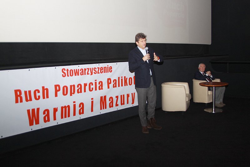 Janusz Palikot mówił w Elblągu o rządzie i autostradach