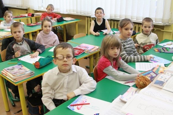 Elbląscy pierwszoklasiści - dzisiaj pierwszaki z SP 23