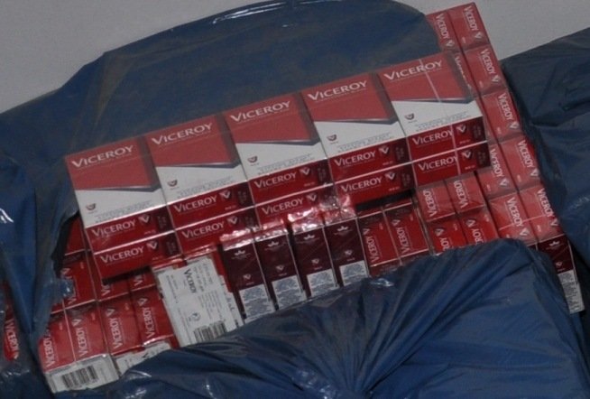 Wiózł pięć tysięcy paczek lewych papierosów