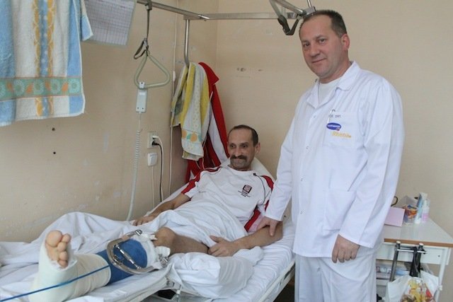 Elblążanie łamią ręce i nogi na śliskich chodnikach