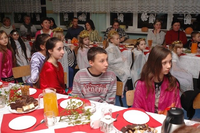 Wspólna wigilia na słodko