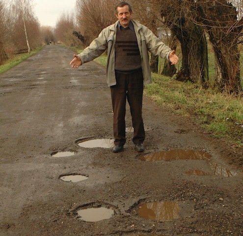 Nizinna jak szwajcarski ser