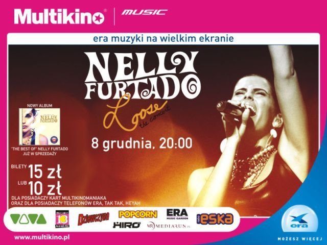 Koncert Nelly Furtado