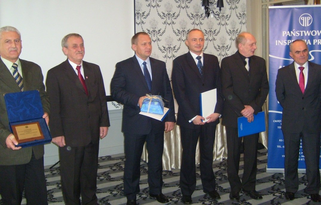Elblążanie wśród nagrodzonych przez inspekcję pracy 