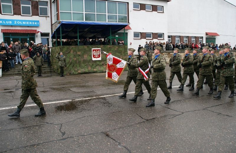 14 batalion remontu lotnisk żegna się z Elblągiem