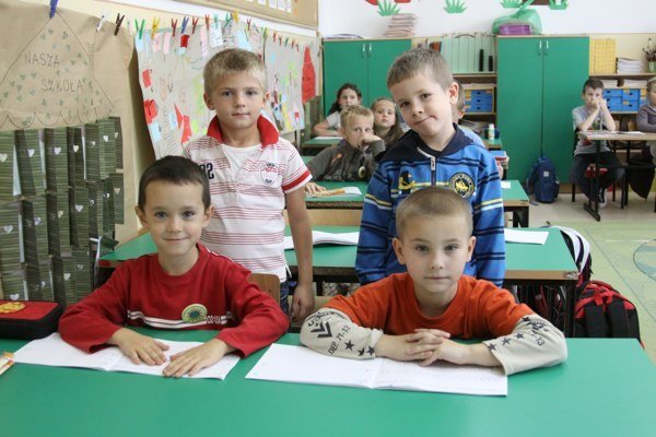 Uczniowie z pierwszych klas - dzisiaj w internecie i Dzienniku Elbląskim