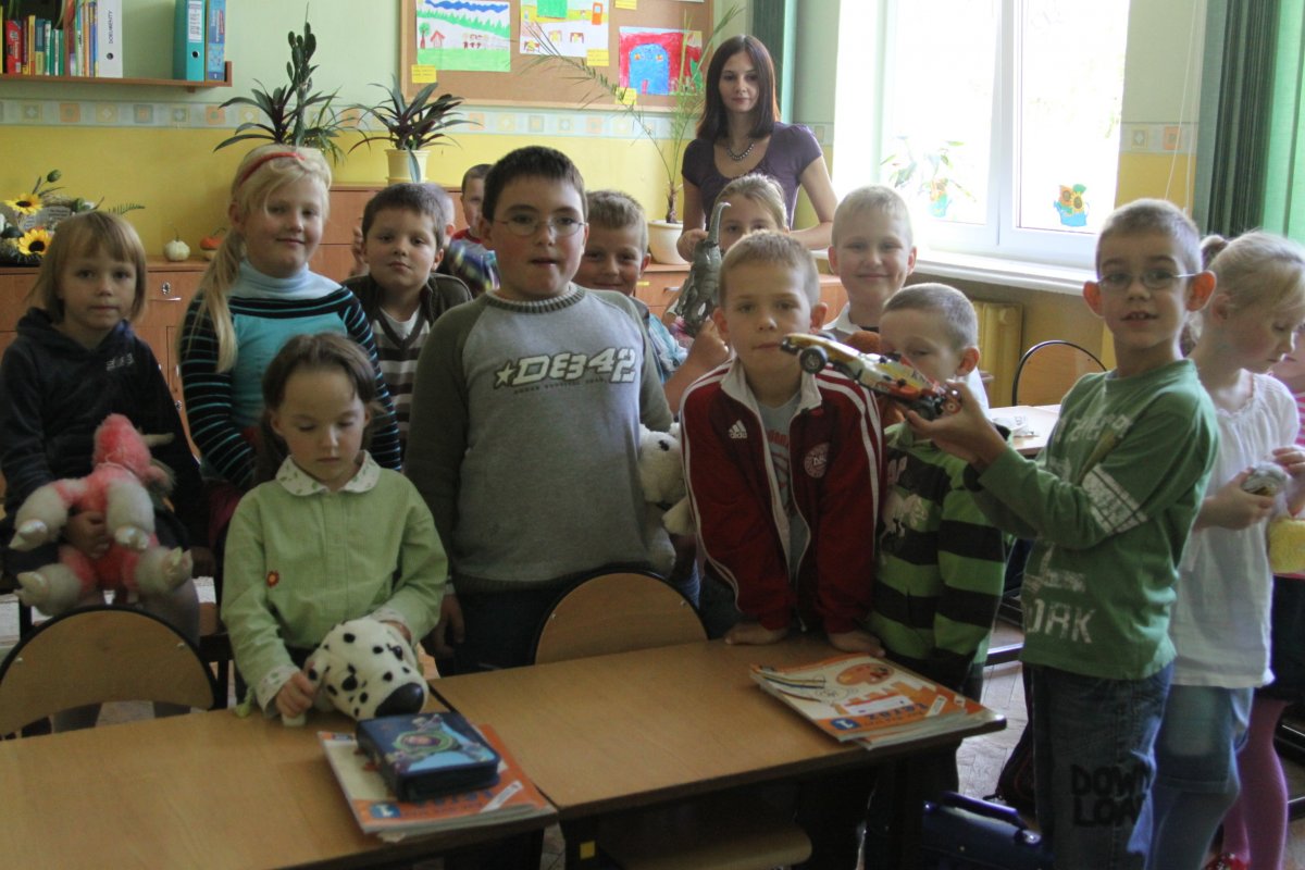 Uczniowie z pierwszych klas - dzisiaj w internecie 