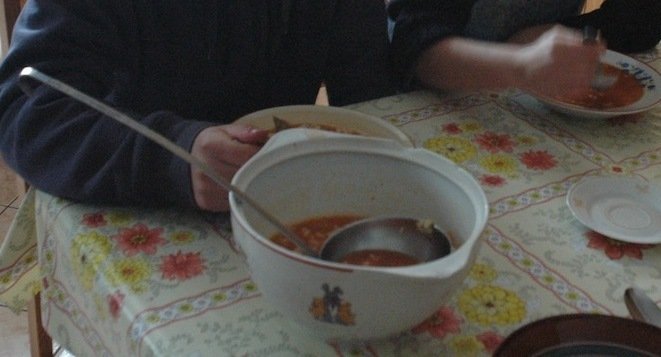 Umarłabym z głodu, gdyby nie pomoc innych  ...