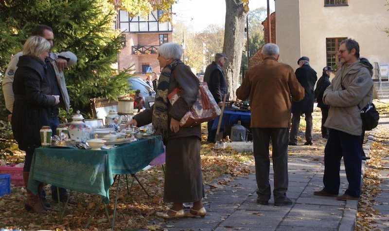 Nasi szkolni reporterzy piszą: na podzamczu spotkali się kolekcjonerzy