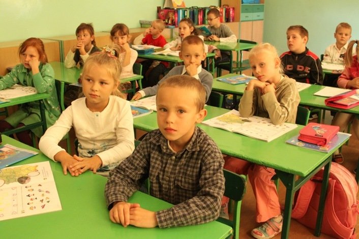 Uczniowie z pierwszych klas - dzisiaj w internecie i Dzienniku Elbląskim
