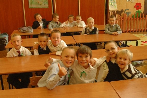 Uczniowie z pierwszych klas - dzisiaj w internecie i Dzienniku Elbląskim