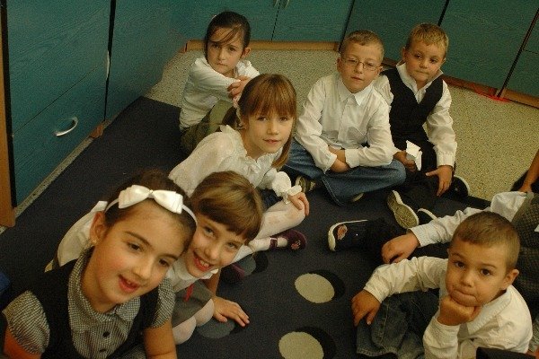 Uczniowie z pierwszych klas - dzisiaj w internecie i Dzienniku Elbląskim