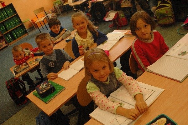 Uczniowie z pierwszych klas - dzisiaj w internecie i Dzienniku Elbląskim