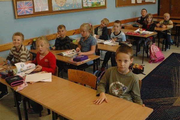Uczniowie z pierwszych klas - dzisiaj w internecie i Dzienniku Elbląskim