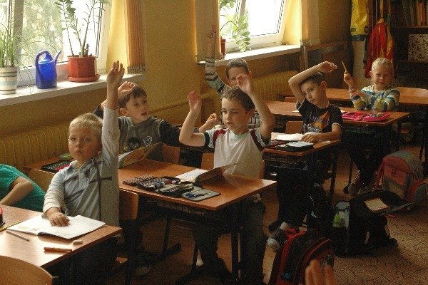 Uczniowie z pierwszych klas - dzisiaj w internecie i Dzienniku Elbląskim