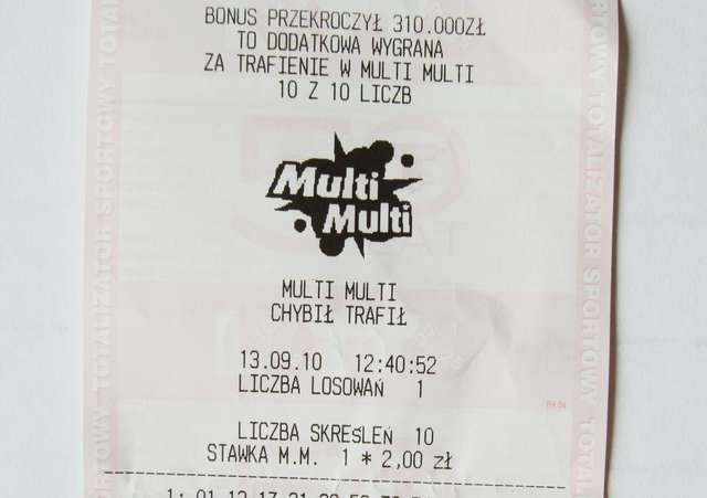 Rekordowa wygrana w Multi Multi