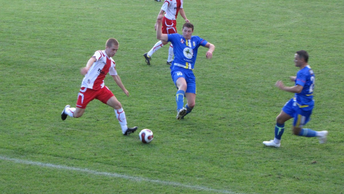 Zobacz fotoreportaż z meczu Olimpia Elbląg — ŁKS Łódź 