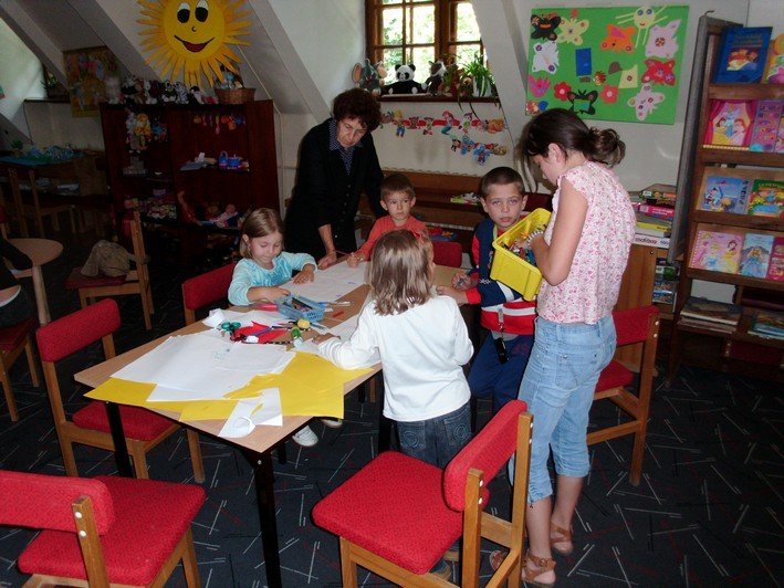 Zabawy dla dzieci w bibliotece