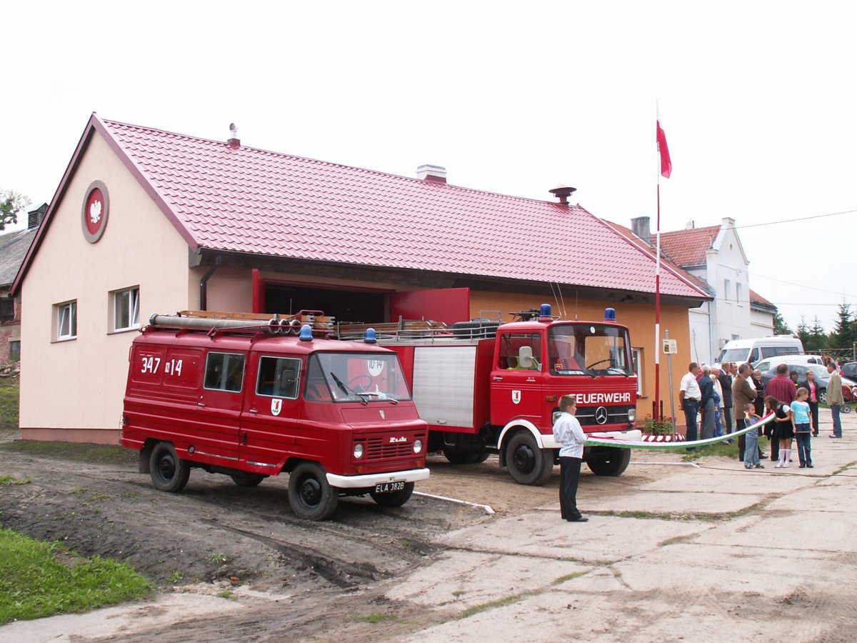 Rozbudowa remizy w Weklicach