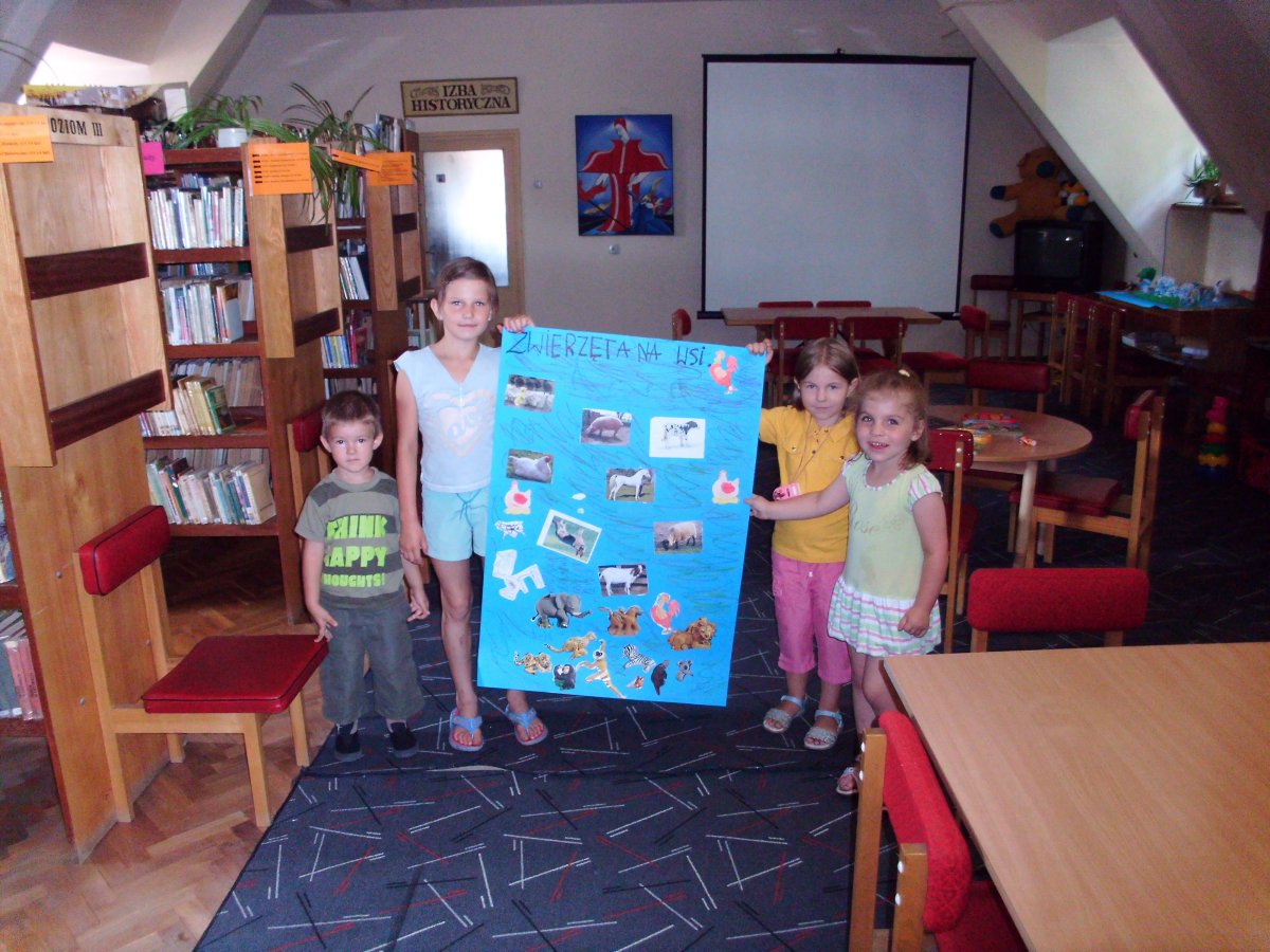 Wakacje w pasłęckiej bibliotece