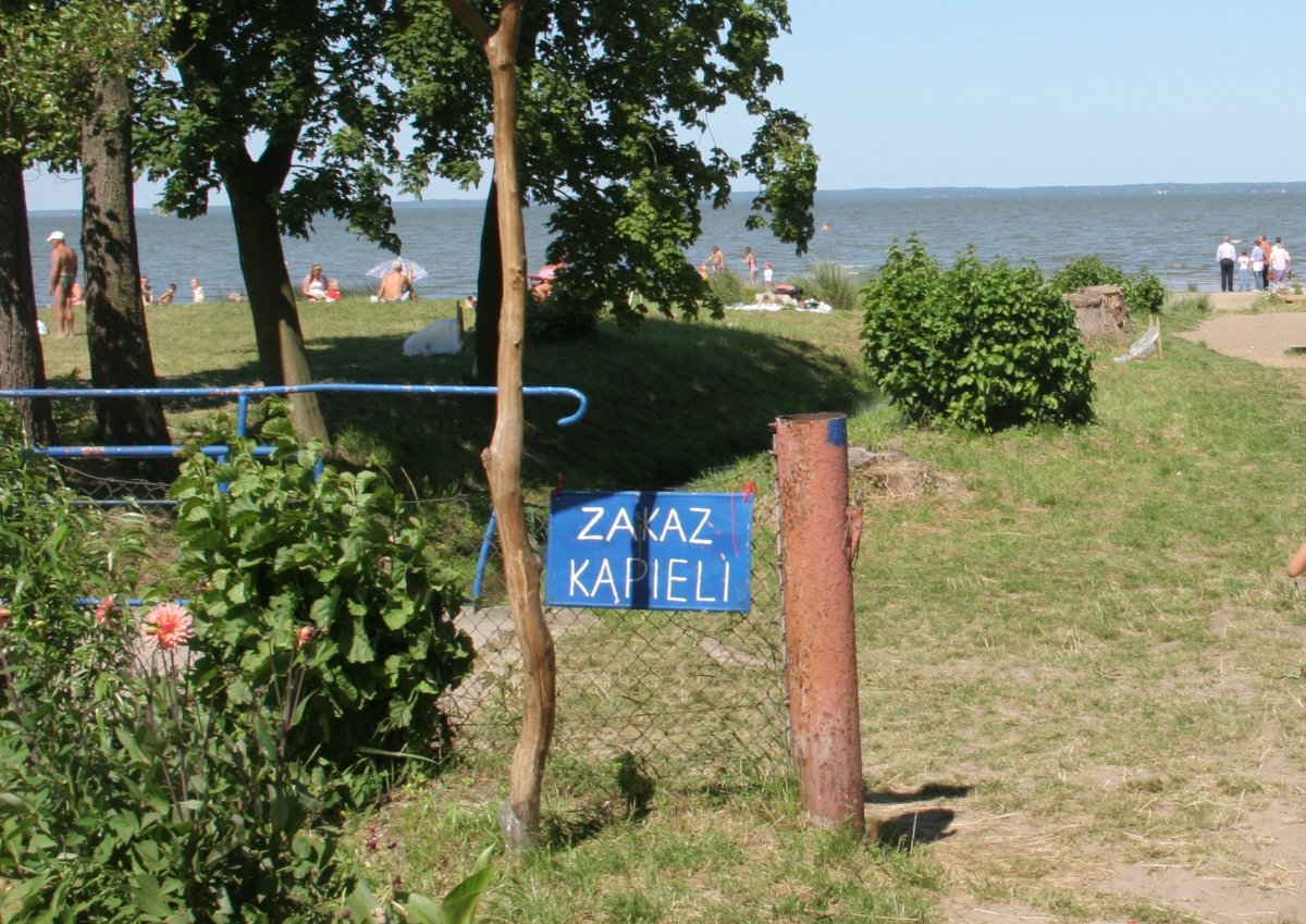 Kąpieliska nad Zalewem Wiślanym nadal zamknięte  