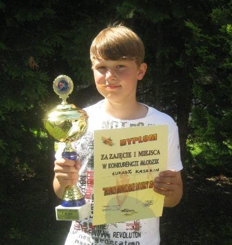Pasłęczanin Łukasz Kaszkin zajął pierwsze miejsce w zawodach modelarzy w Elblągu