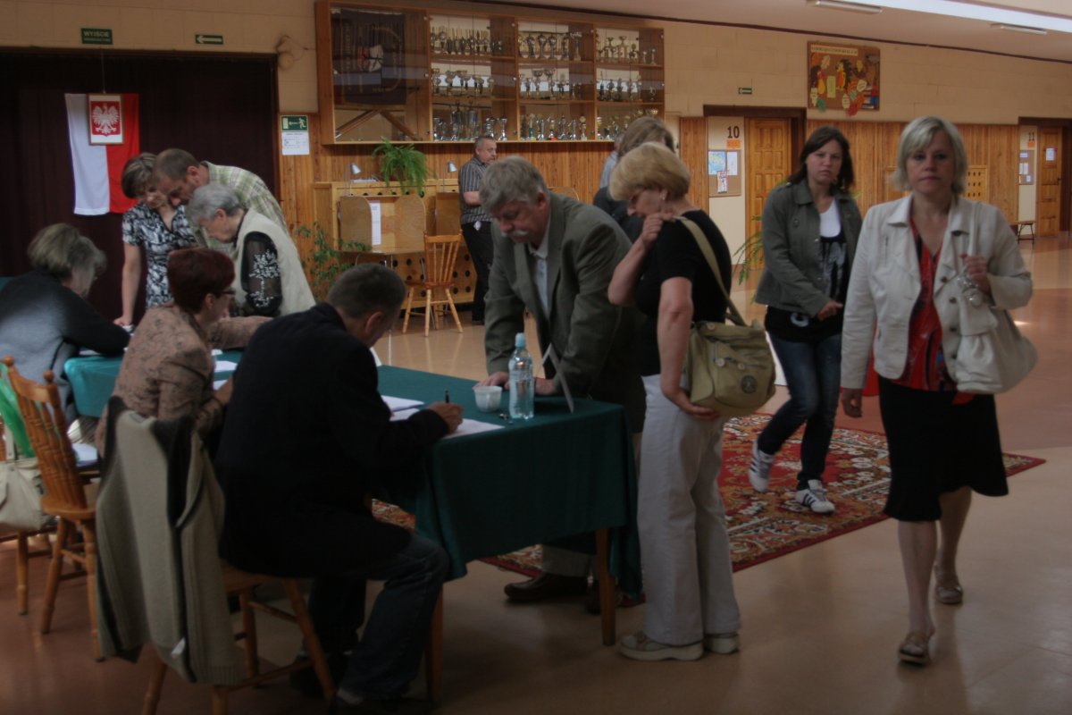 W Elblągu frekwencja coraz wyższa