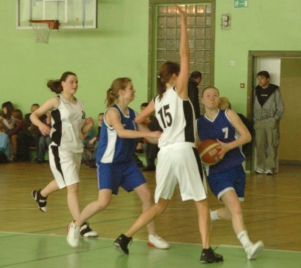 Mistrzostwa gimnazjów w koszykówce, elblążanki drugie w województwie