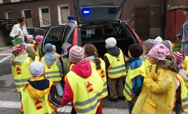 Przedszkolaki odwiedziły elbląską komendę policji