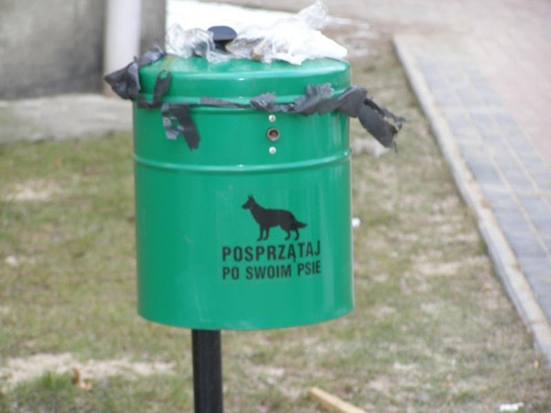 Burmistrz Pasłęka apeluje w sprawie psich kup  