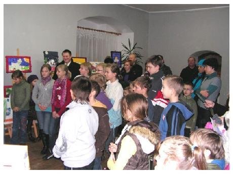 Wystawa prac dzieci w Pasłęckim Ośrodku Kultury