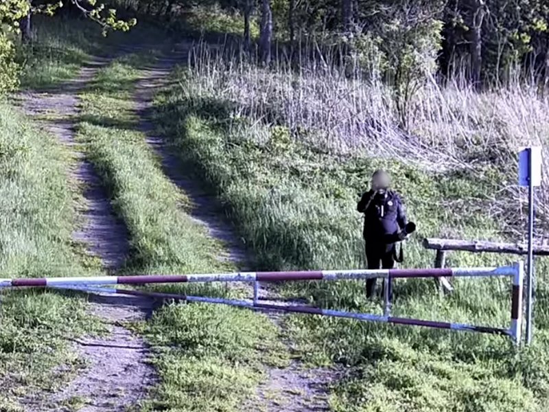Ciekawski Francuz ukarany mandatami. Chciał zobaczyć granicę polsko-rosyjską