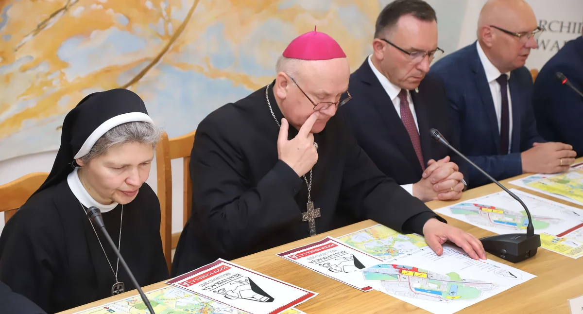 Braniewo przygotowane na przyjazd pielgrzymów