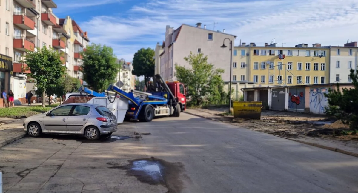 Kontenery na odpady popowodziowe 