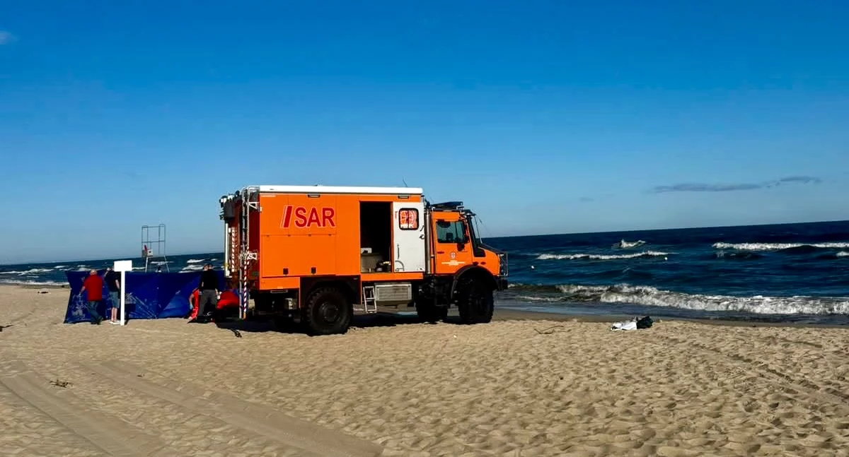 Tragedia na plaży w Sztutowie