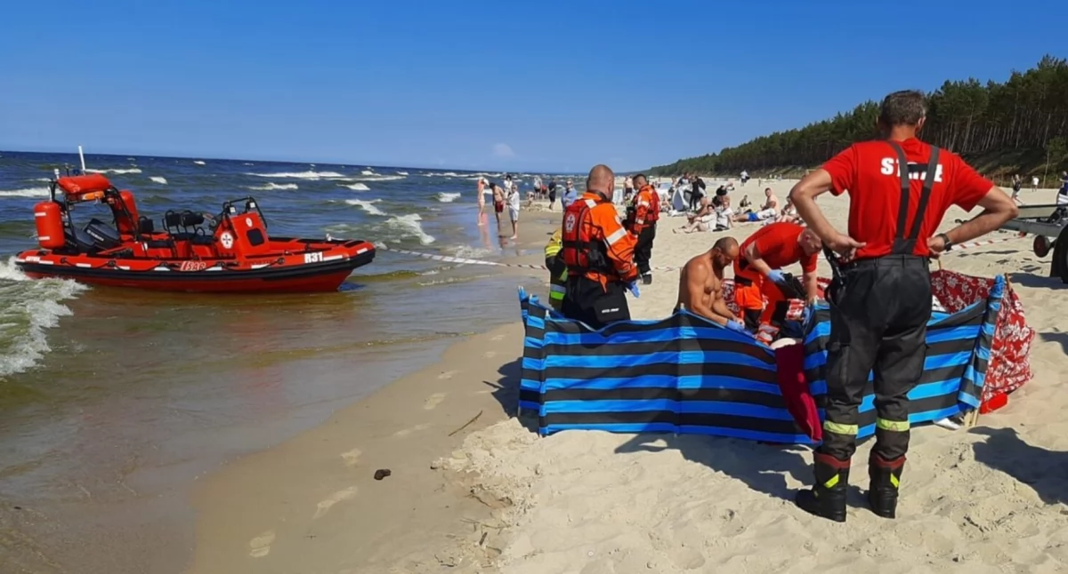 Tragiczny dzień na Mierzei. Dwie ofiary Bałtyku w Stegnie i Sztutowie
