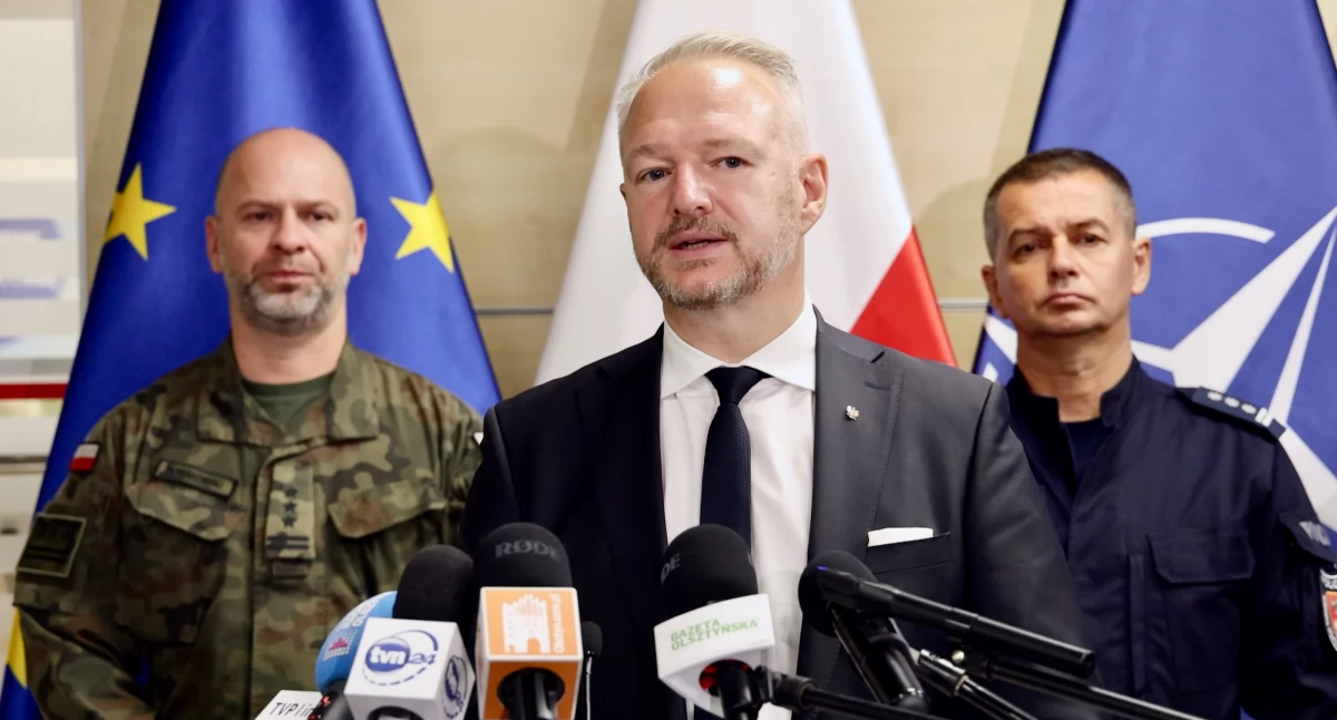 Wojewoda i służby uspokajają: Nie było zagrożenia [VIDEO]