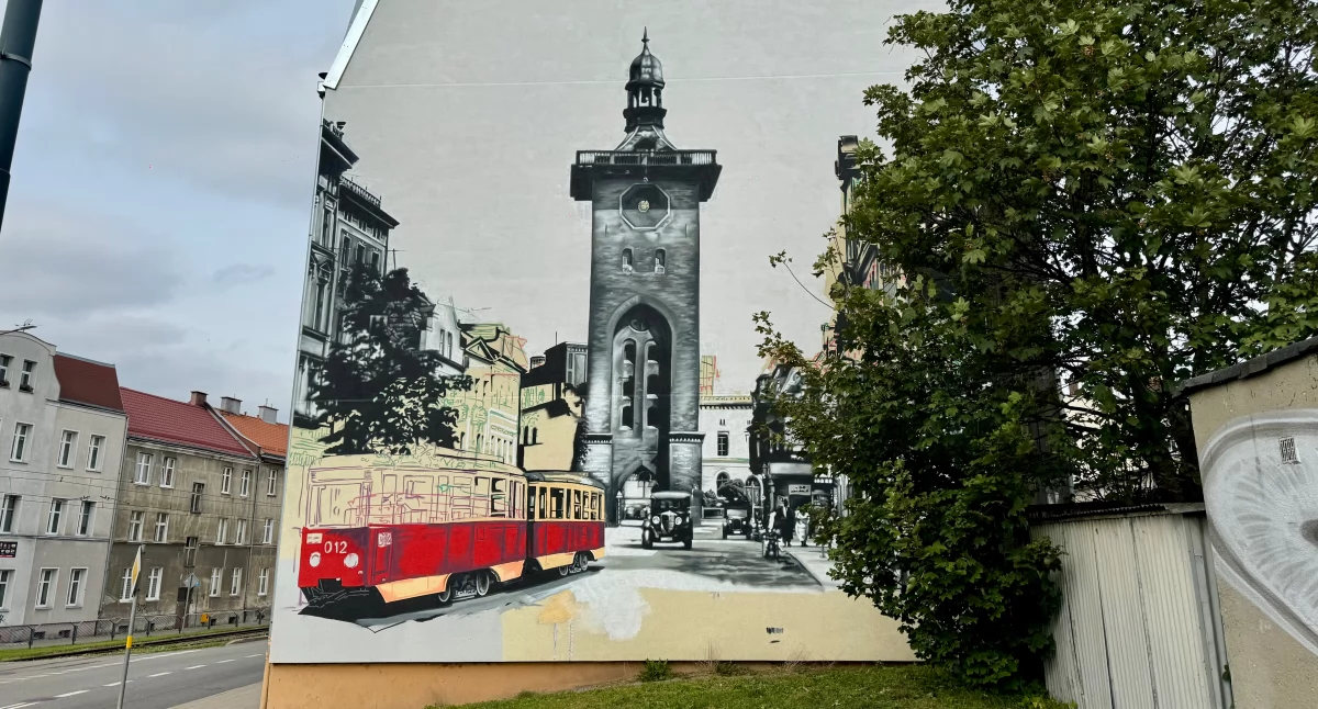 Na Browarnej powstaje mural 
