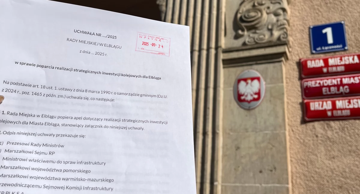 Nowy Elbląg apeluje: Zróbmy w końcu Kolej na Żuławy