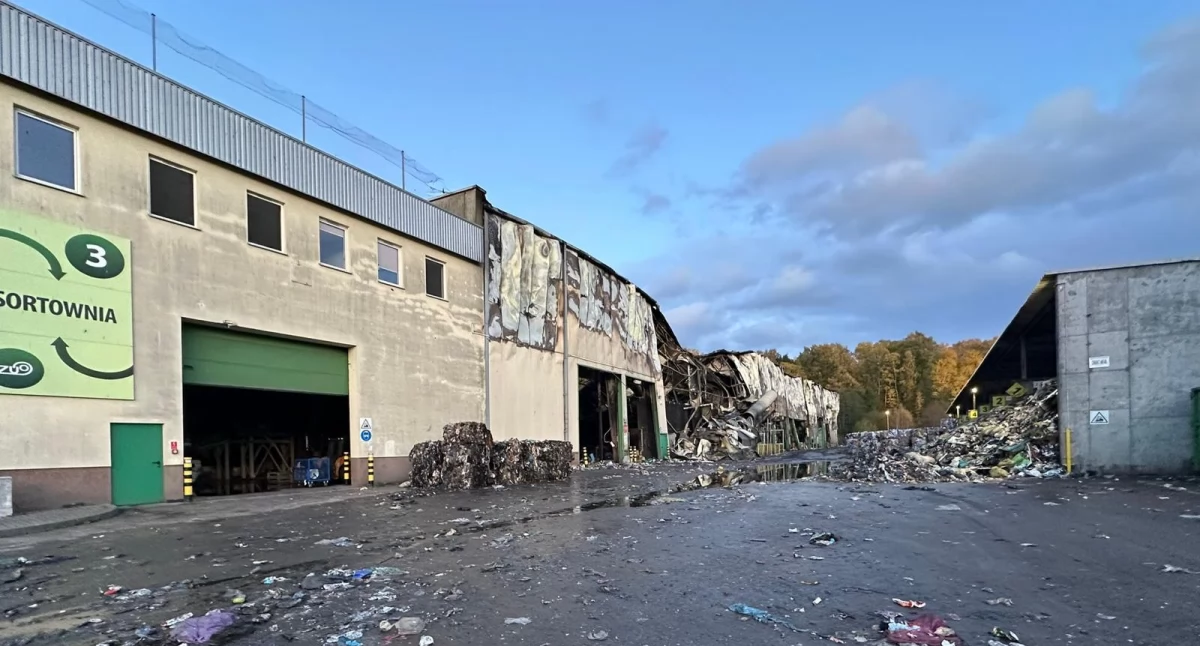 Po pożarze w ZUO: Odpady odbierane na bieżąco, nikt nie straci pracy