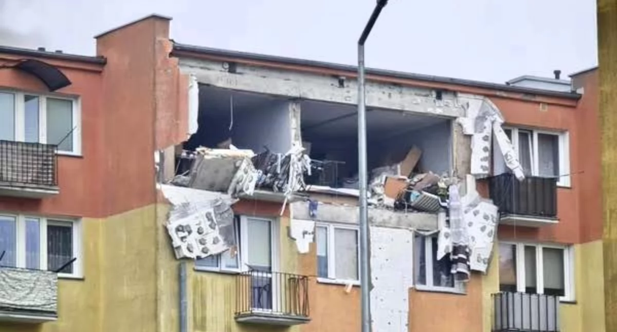 Wybuch gazu w Braniewie. Ewakuowano 50 osób, jedna ranna