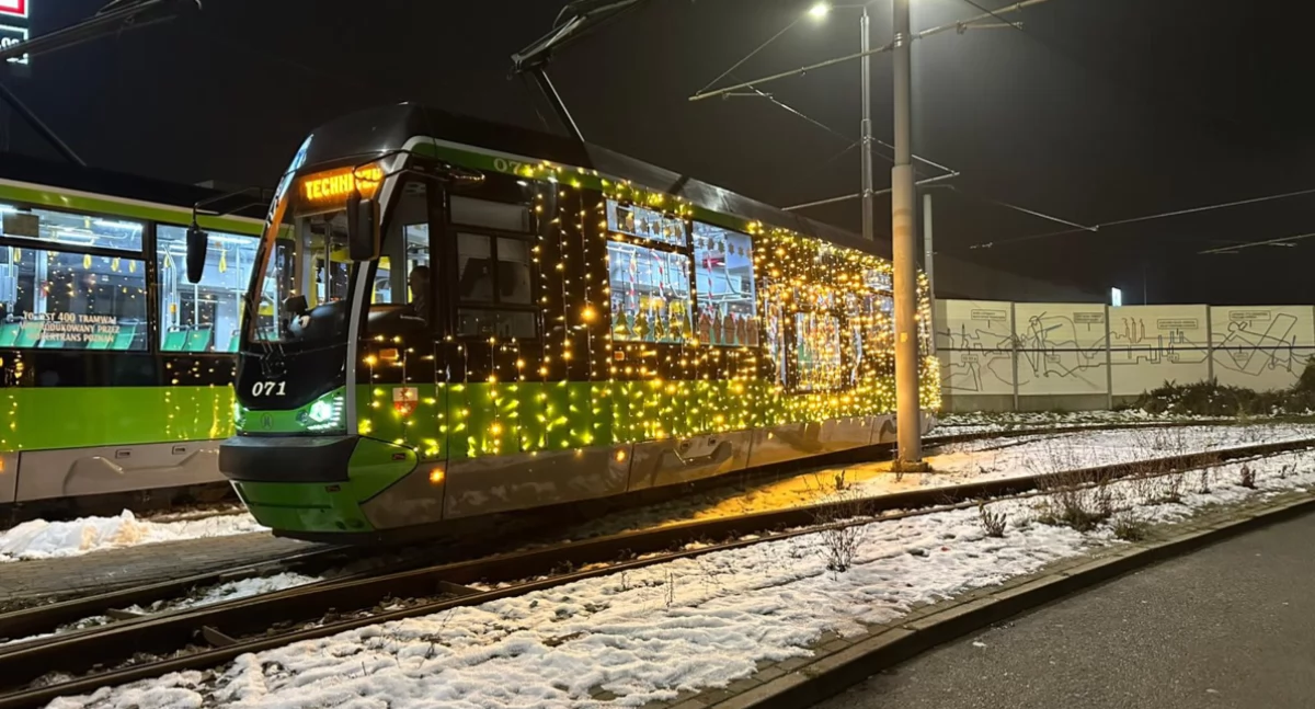 Świąteczne tramwaje wracają na tory