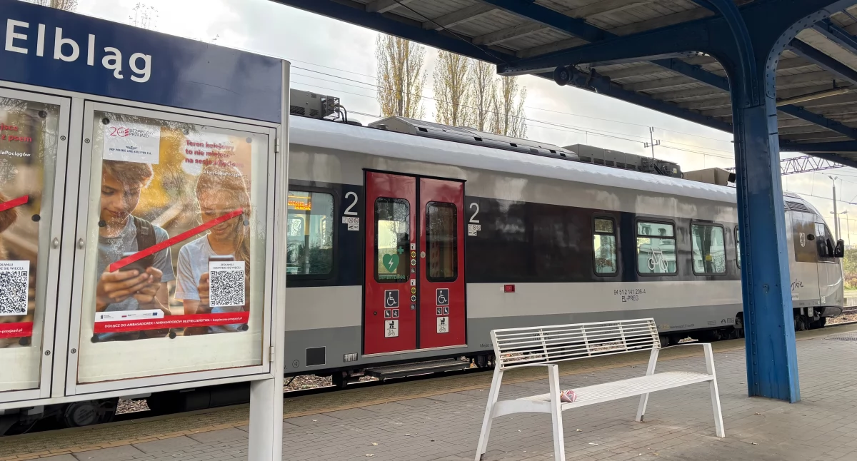 Więcej pociągów z Olsztyna do Elbląga w nowym rozkładzie 