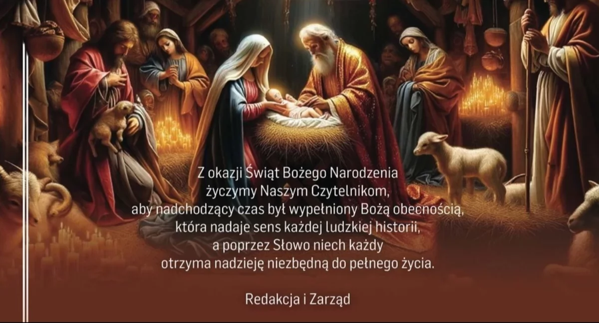 Najserdeczniejsze życzenia z okazji Świąt Bożego Narodzenia! 