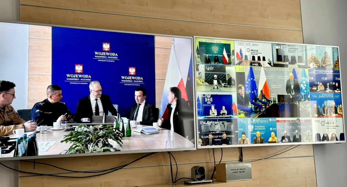 MSWiA zleciło służbom i wojewodom wzmocnienie działań w związku z mrozami