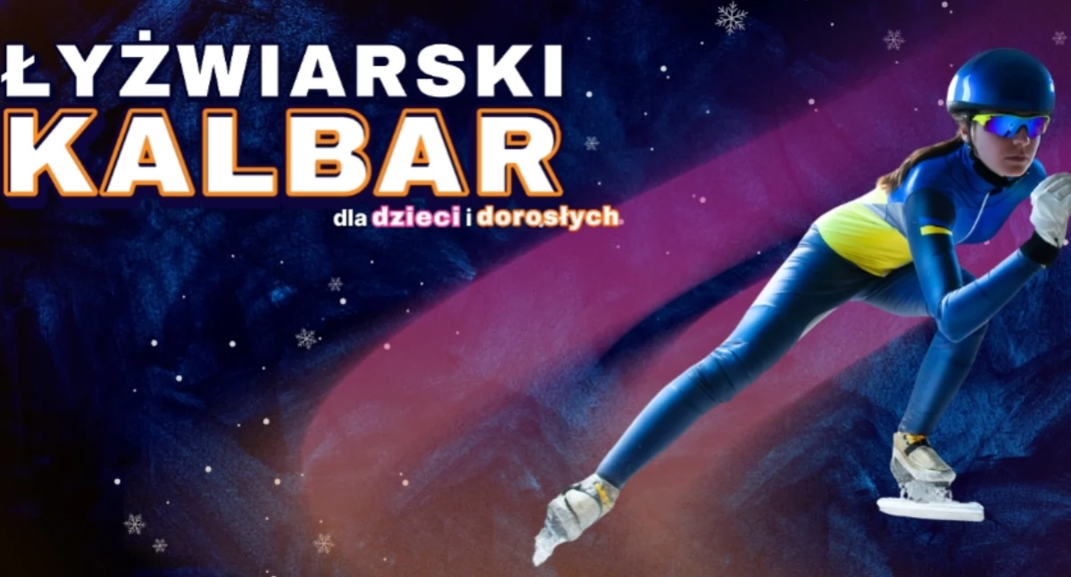 Łyżwiarski Kalbar. Zimowa rywalizacja na lodzie dla dzieci i dorosłych