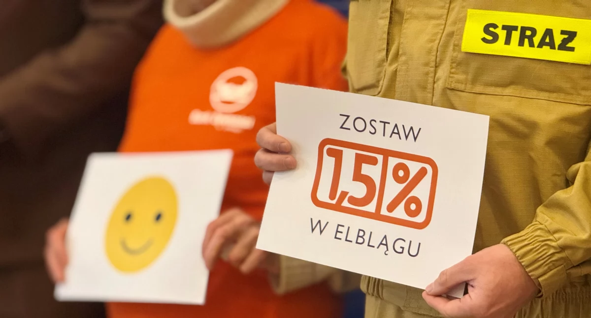 Zostaw 1,5 procent w Elblągu!